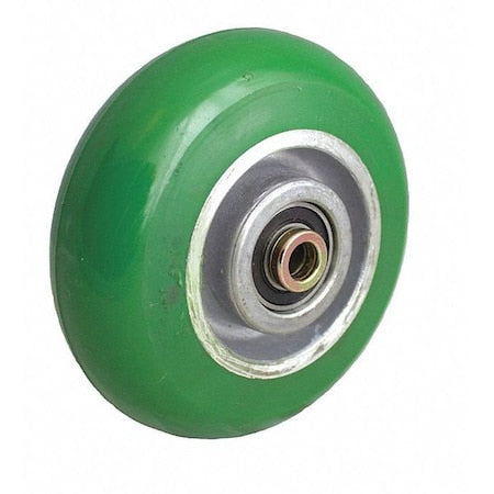 Caster Wheel, 1500 lb. Load, Green Wheel