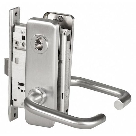 Door Lever Lockset, Mechanical, Dormitory