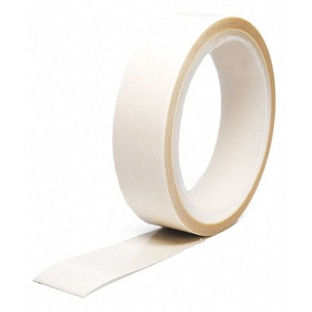 Double-Sided Foam Tape, 1/2 in W, 36 yd L, 1/32 in, Polyester Foam, Double-Sided