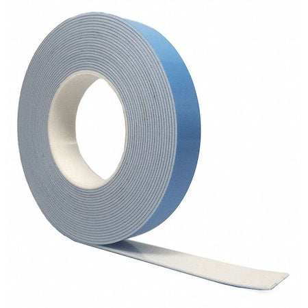 Foam Tape, White, 50 yd L, 1 in W