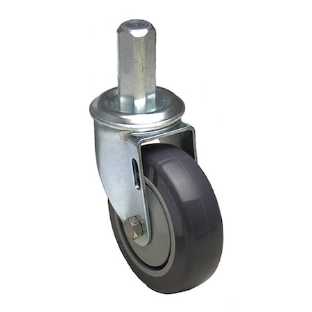 Stem Caster, 300 lb. Load Rating, Swivel