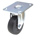 Plate Caster, 250 lb. Ld Rating, Swivel