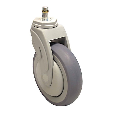 Stem Caster, 165 lb. Load Rating, Swivel
