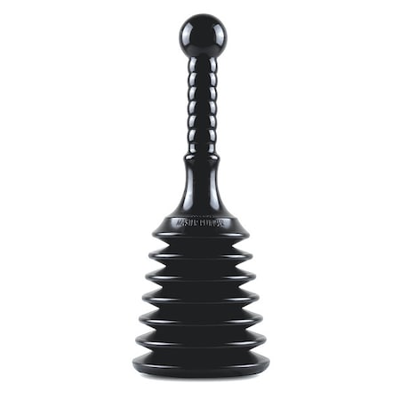 Surface Sink Plunger, Rubber, 5" Cup dia.