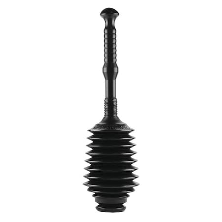 Heavy Duty Plunger, Rubber, 4" Cup dia.