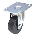 NSF-Listed Plate Caster, Swivel, 3-1/2" Wheel dia.