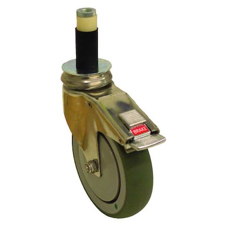 Stem Caster, 240 lb. Ld, 13/16" Stem Dia.