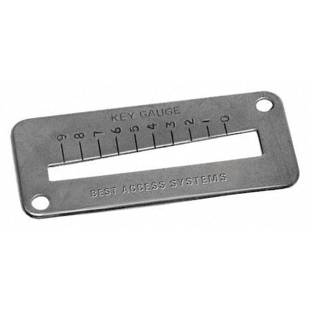 Key Gauge,Brass/Bronze/Steel Material