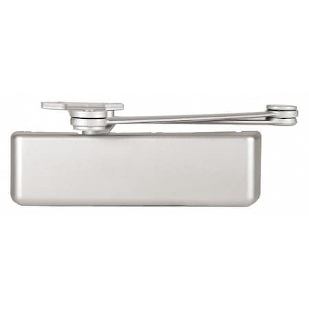 Manual, Hydraulic, Stanley QDC 100, Door Closer, Extra Heavy Duty Interior and Exterior, Gray