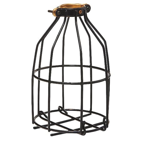 Wire Guard, 5in, Black, Steel