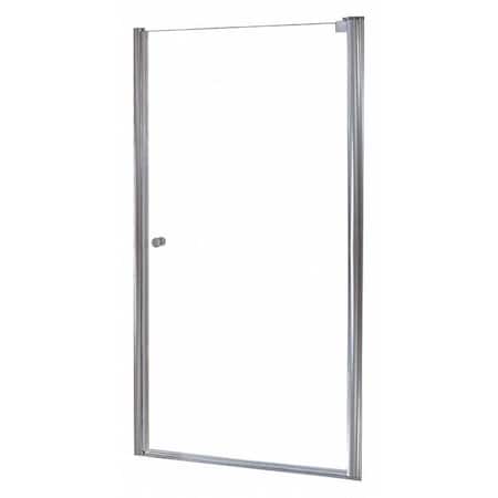 Shower Door,Aluminum,30-1/2"" x 72"" Sz