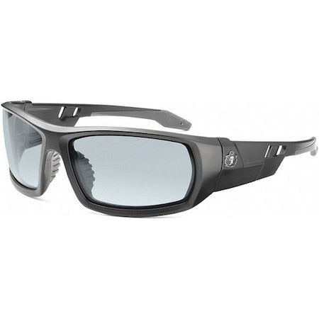 ODIN, Safety Glasses, Anti-Fog, Indoor/Outdoor Lens, Matte Black Frame, Full-Frame