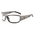 THOR, Safety Glasses, Anti-Fog, Clear Lens, Gray Frame, Full-Frame