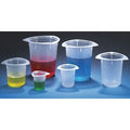 Tri-Pour Beaker, Polypropylene, Low Form, 50 mL / 1.69 fl oz Capacity, Not Rated 100 PK