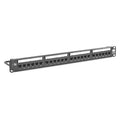 Patch Panel, 1.72in.H, 5e Category, Steel