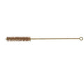 Tube Brush, 8-1/2 in L Handle, 4 in L Brush, Bronze, 12 1/2 in L Overall