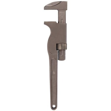 12 in L 2 1/4 in Cap. Nickel Aluminum Bronze Monkey Wrench