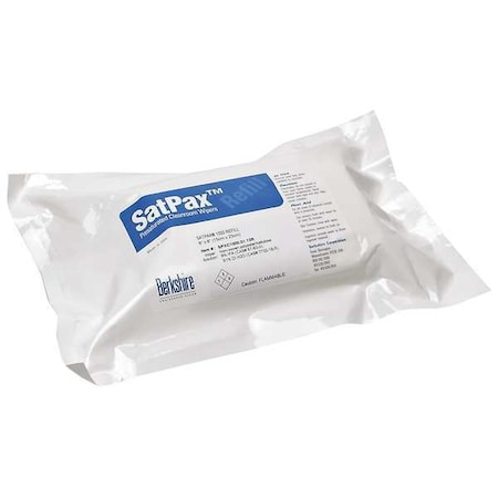 Cleanroom Prewet Wipe, 6" x 9", 100 Wipes