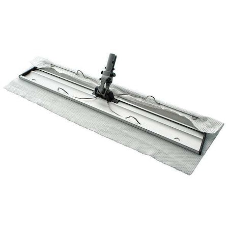 22-53/64" Flat Mop Frame, Silver, Black