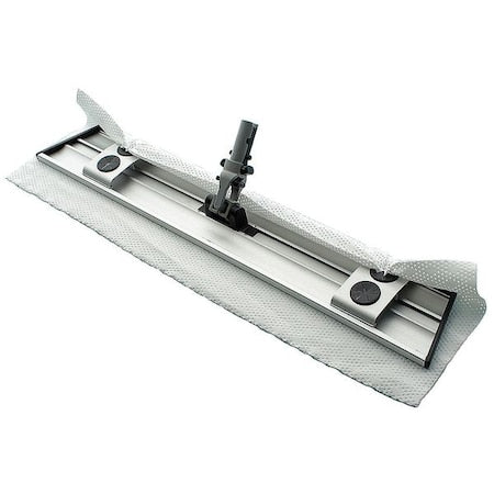 22-53/64" Flat Mop Frame, Silver, Black