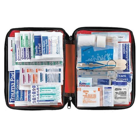 First Aid Kit and Housing, PVC 299 Components, 25 People Served