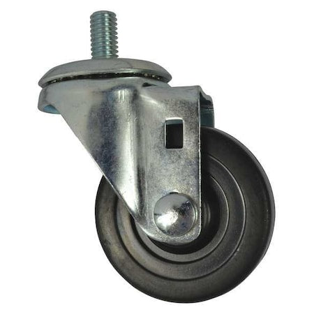 Swivel Caster Rubber, 3 In