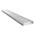 Flow Rack Conveyor, Roller Type, 3 ft L, 15 in W, 50 lb/ft Max Load Capacity