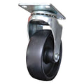 SwivelCaster, 5in, 2-1/4in, Black, Plastic