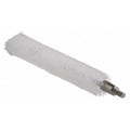 51/64" W Tube and Pipe Brush, Medium, Not Applicable L Handle, 7 in L Brush, White, Not Applicable