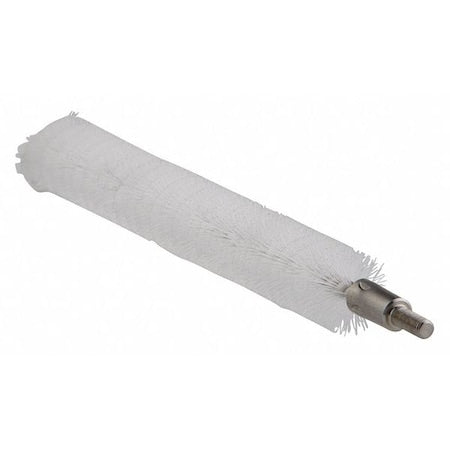 51/64" W Tube and Pipe Brush, Medium, Not Applicable L Handle, 7 in L Brush, White, Not Applicable