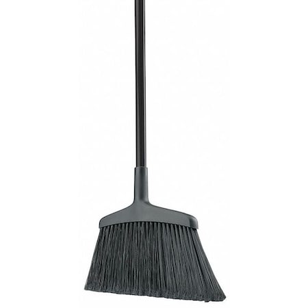 15 in Sweep Face Angle Broom, Black