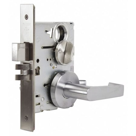 Lever Lockset, Mechanical, Privacy, Grd. 1