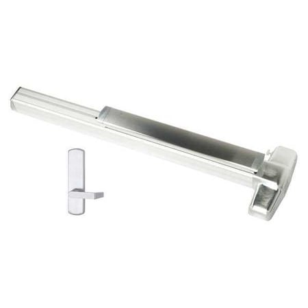 Mortise, Satin Chrome, 48 in. Door W