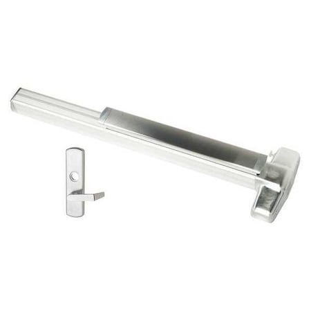 Mortise, Satin Aluminum, 48 in. Door W