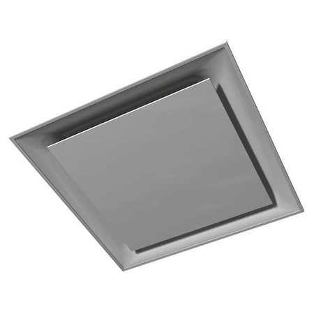 12 in Square Square Plaque Diffuser, White