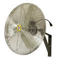 Standard Duty Air Circulator, Ceiling, Wall Mount, 24 in Blade Dia, 115V, 2,460/3,460/4,400 cfm