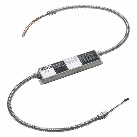 Battery, 120/277V, 10-5/8" L, Thermoplastic