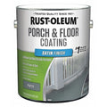 1 gal Floor Coating, Satin Finish, Pewter, Water Base