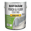 1 gal Floor Coating, Gloss Finish, White, Water Base