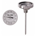 Analog Dial Thermometer,Stem 15"" L
