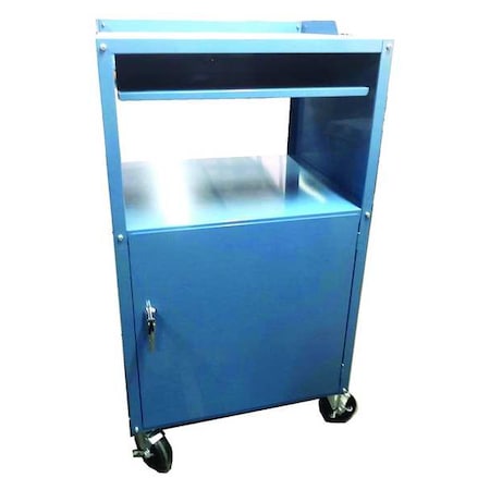 Mobile Computer Cabinet, 27" Overall W.