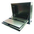 Laptop Security Cabinet, Gray, PC, Steel