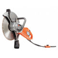 14" Concrete Power Cutter/Saw, 5" Cut Depth, Wet/Dry, 2.4hp Electric