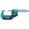 Electronic Outside Micrometer, 0 to 1"/0 to 25mm Range, 0.00005"/0.001mm