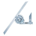Protractor, 3-3/8" L, Stainless steel