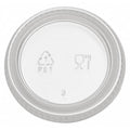 Portion Cup Lid, Flat, Non Vented, PK24