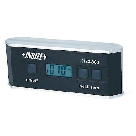 Digital Level, 1-19/64" W, 6" L, Aluminum