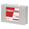 First Aid Kit and Housing, Metal 563 Components, 75 People Served