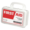 First Aid Kit and Housing, Plastic 36 Components, 100 People Served
