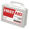 First Aid Kit and Housing, Plastic 66 Components, 5 People Served